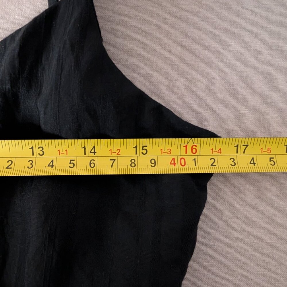 Forever 21 Black Cutout Jumpsuit Wide Leg Sleeveless Romper Size Small - Picture 6 of 11